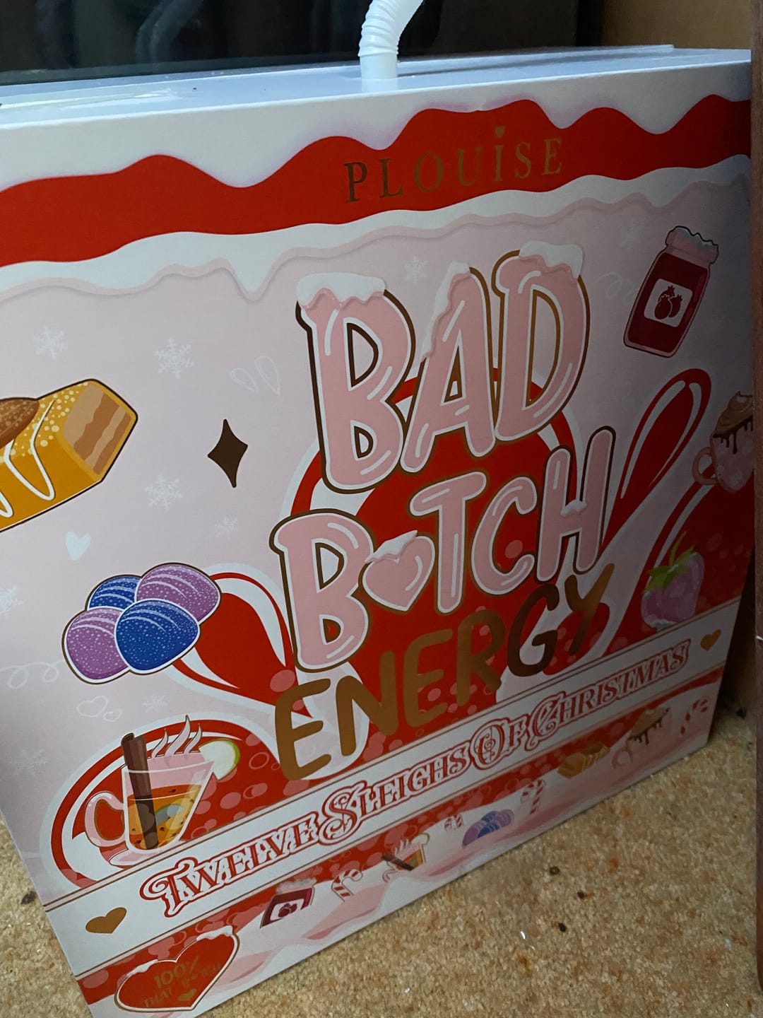Customer photo review of 12 Sleighs Of Christmas Bad Bitch Skincare Advent Calendar 2025