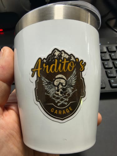 Customer photo review of Sticker Vinile Classico