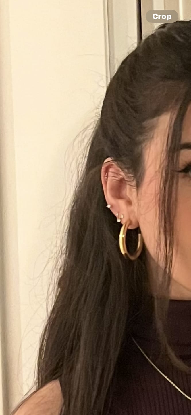 Customer photo review of CLASSIC HOOPS.