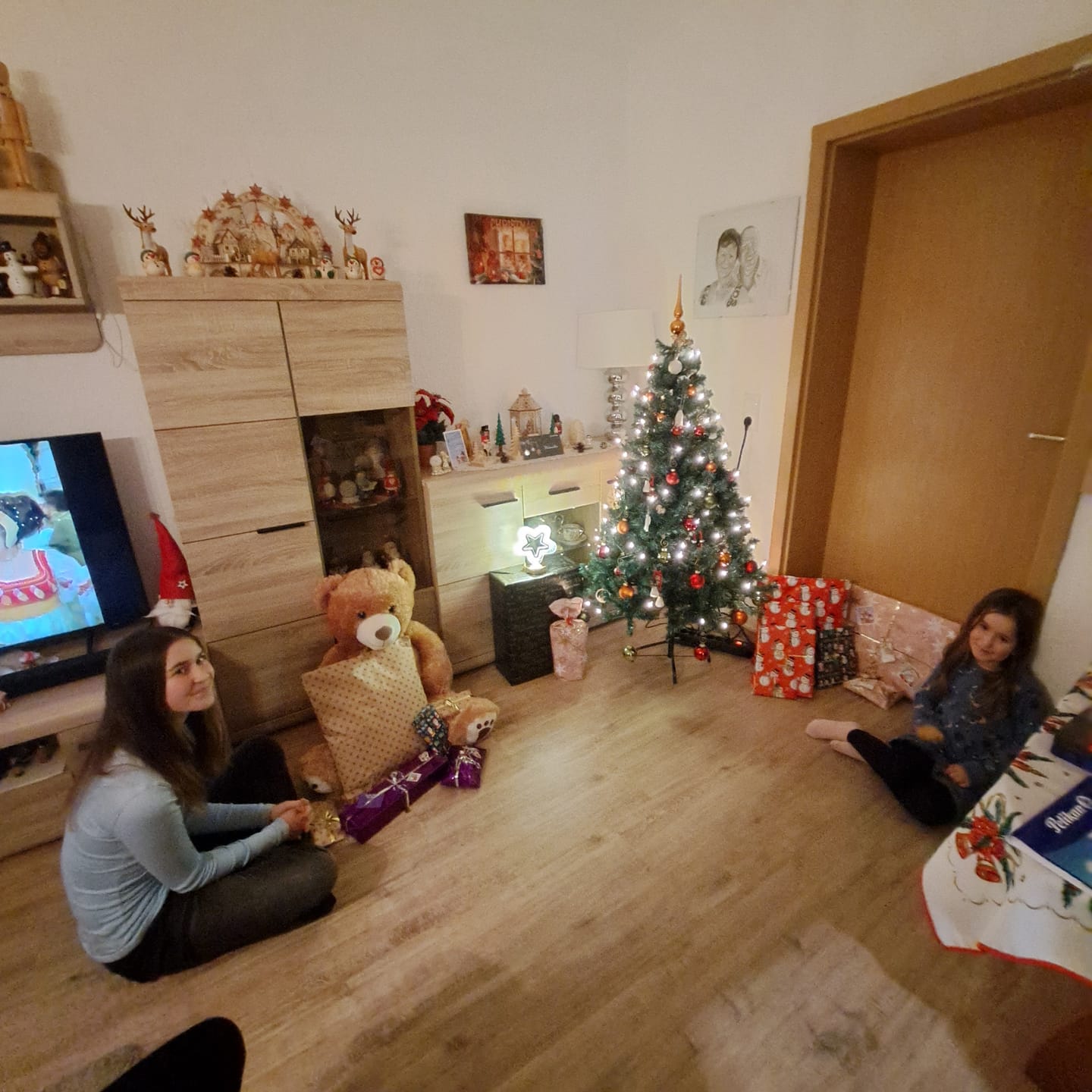 Customer photo review of Immer bei dir - Familien-Kissen