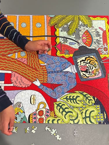 Customer photo review of Mama Told Me | 1000 Piece Puzzle