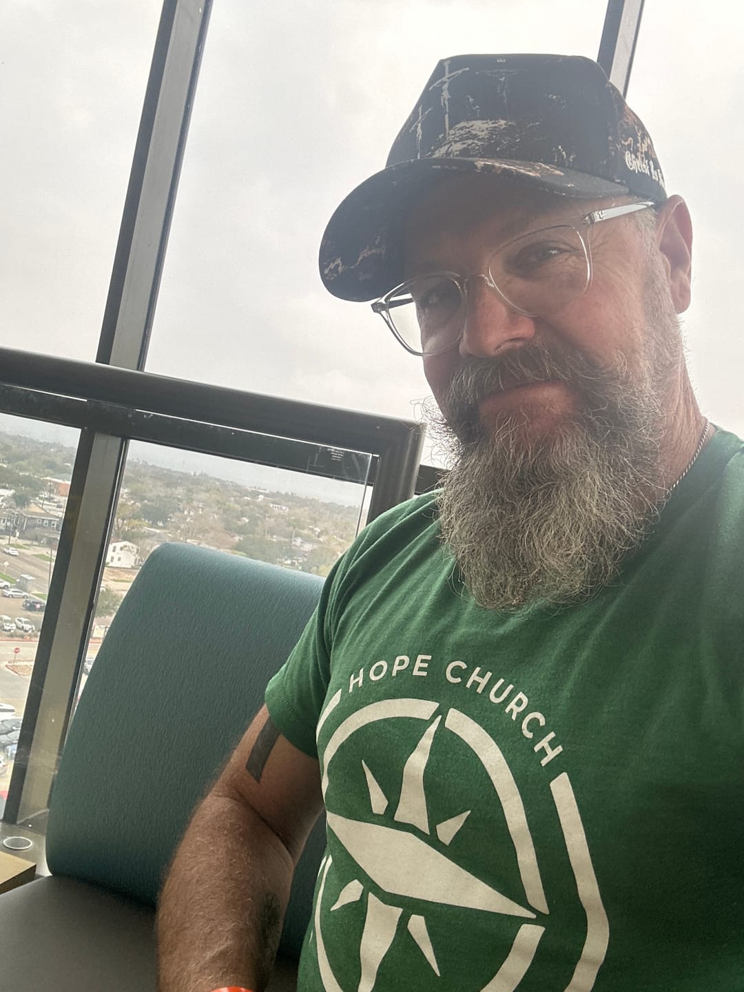Customer photo review of Cross Camo Cap