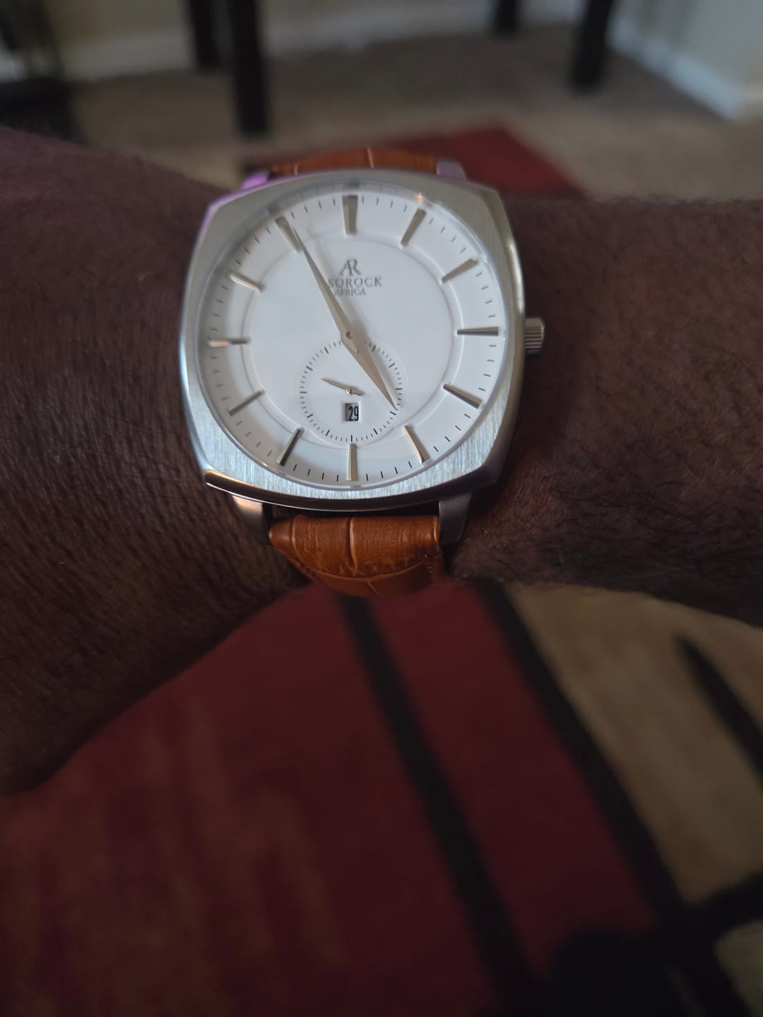 Customer photo review of Silver/White Monolith