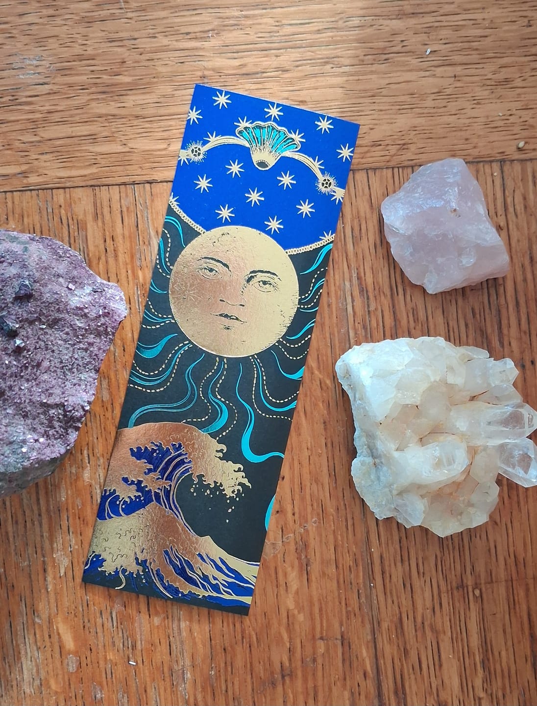 Customer photo review of La Luna Bookmark