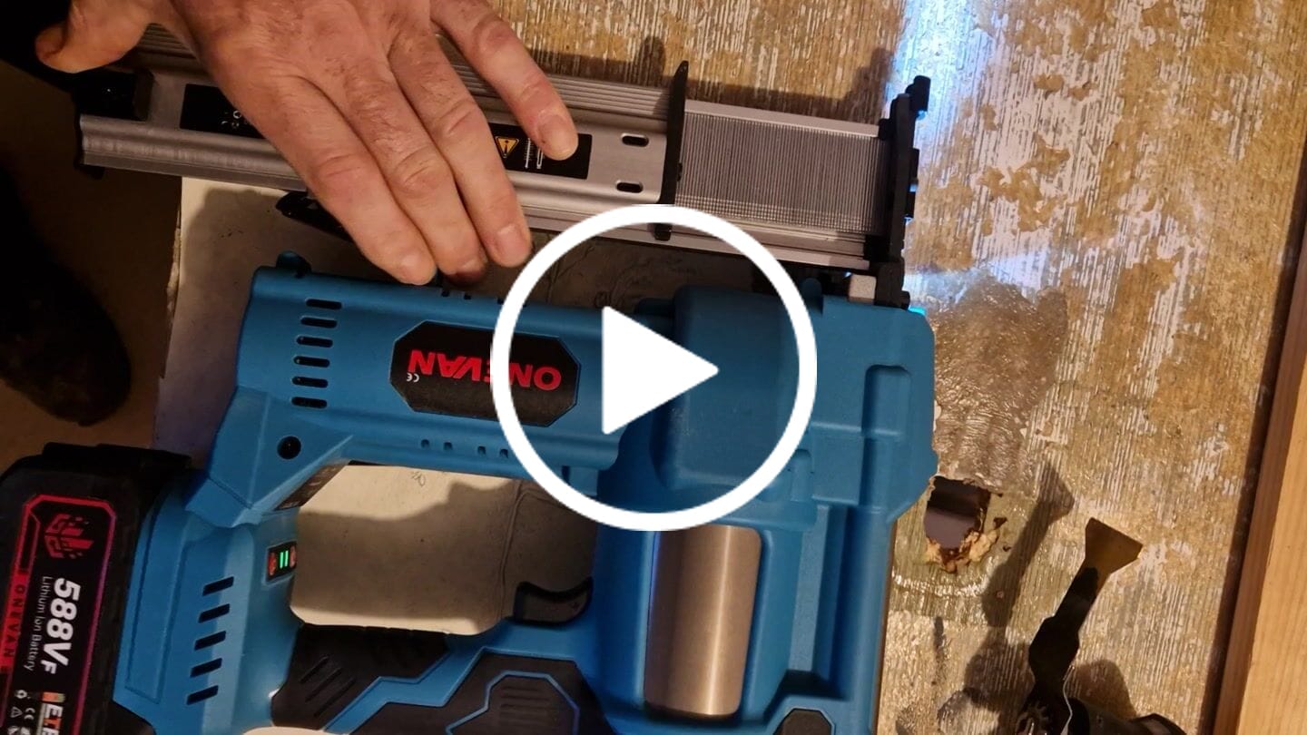 Customer video review of ONEVAN 18V Handheld Cordless Electric Planer Woodworking Tool | For Makita 18V Battery