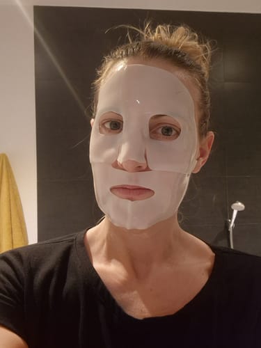 Customer photo review of Bio-Kollagen Gesichtsmaske