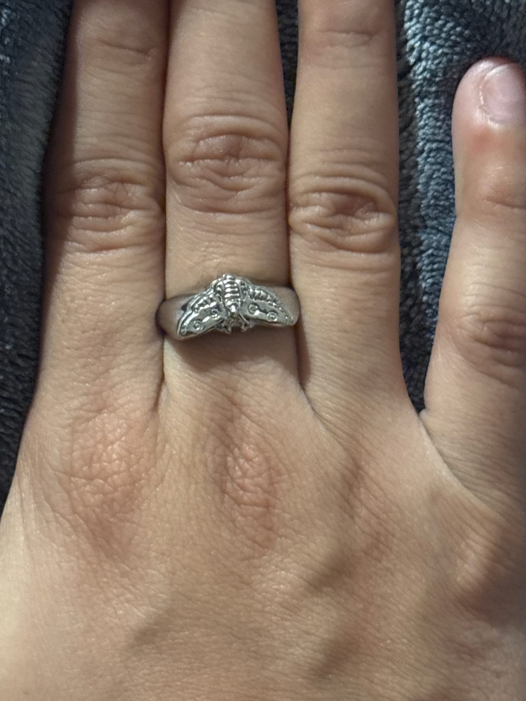 Customer photo review of MOTH RING