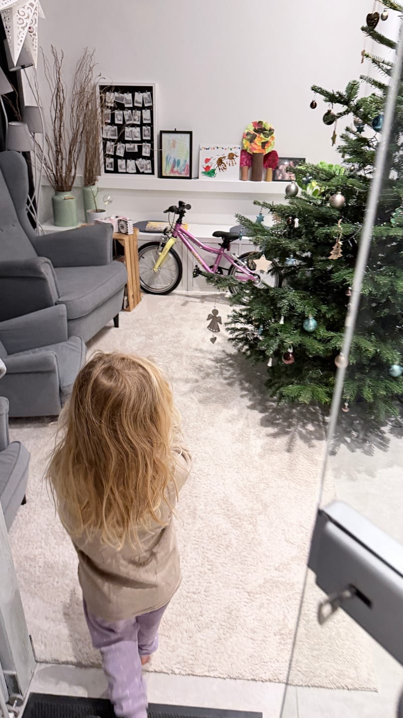 Customer photo review of whizzy Kids XMAS Bike | JuniorCruiser 16'' Fahrrad Leichtgewicht
