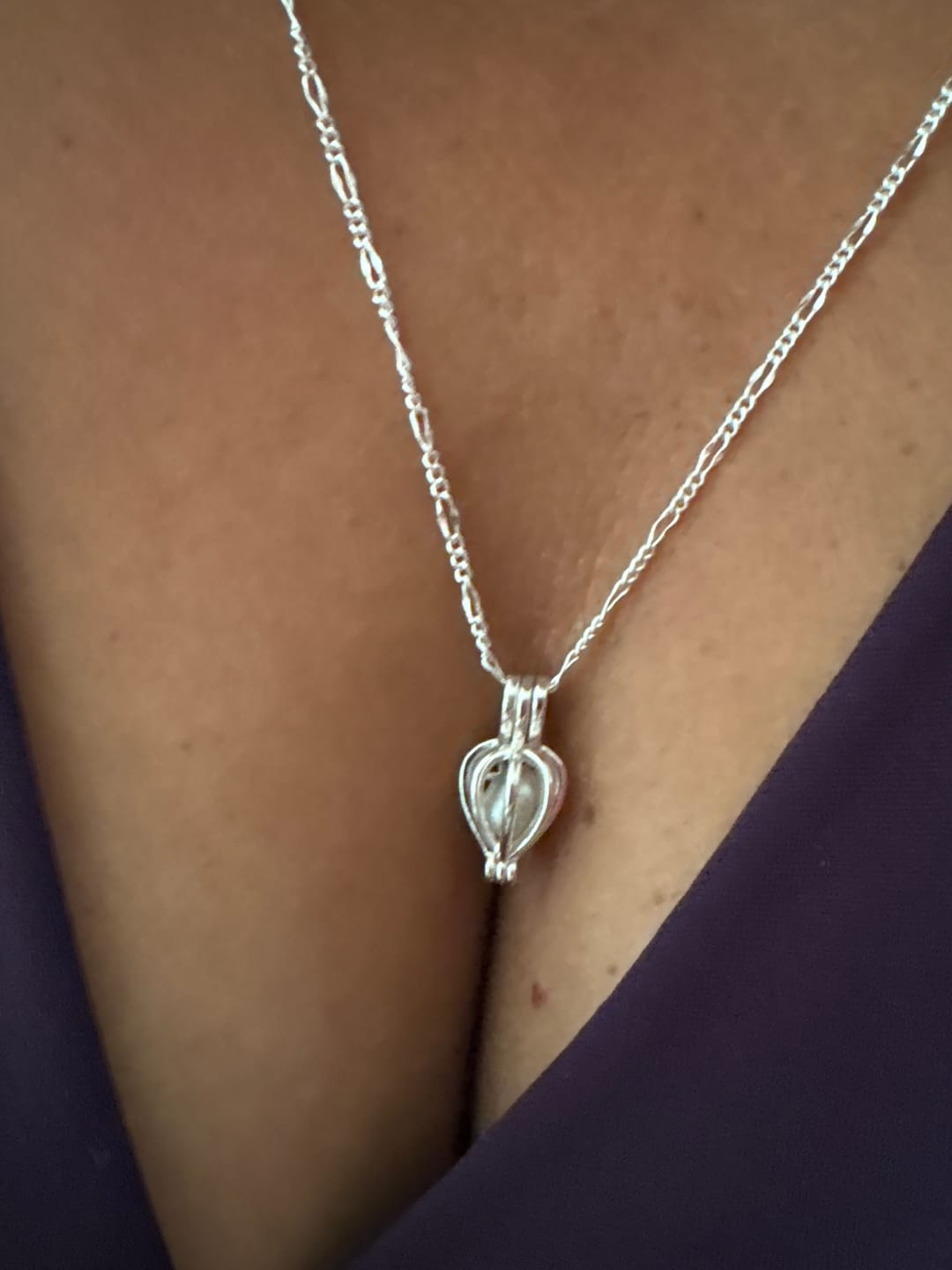 Reseña con foto de cliente del Kit de collar de perlas FabuLove