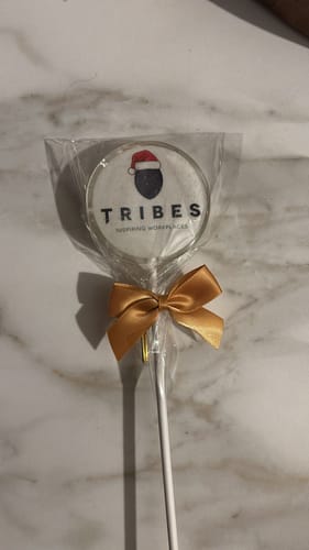 Customer photo review of Logo in een lolly (zakelijke klanten) - Relatiegeschenk met logo