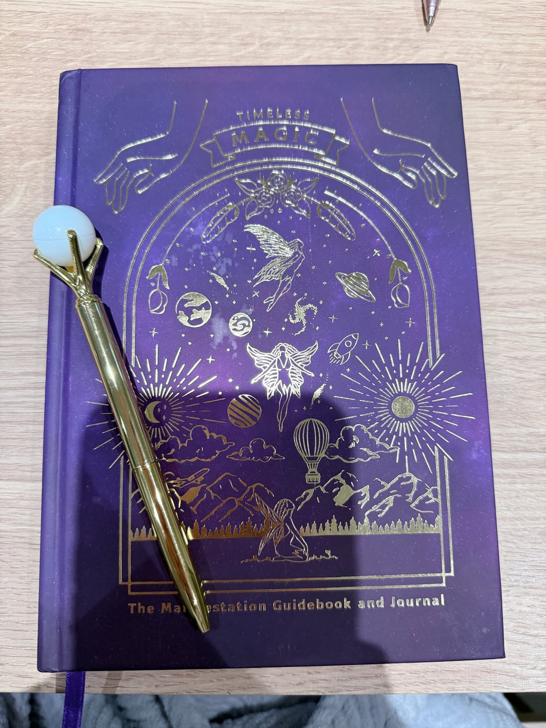 Customer photo review of Timeless Magic Manifestation Journal & Guidebook