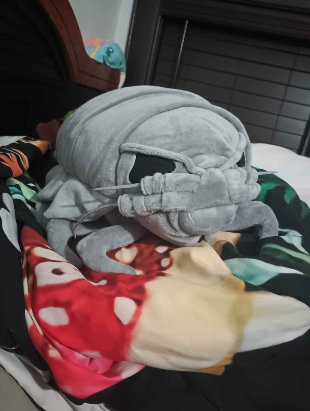 Customer photo review of Giant Isopod Soft Stuffed Plush Toy