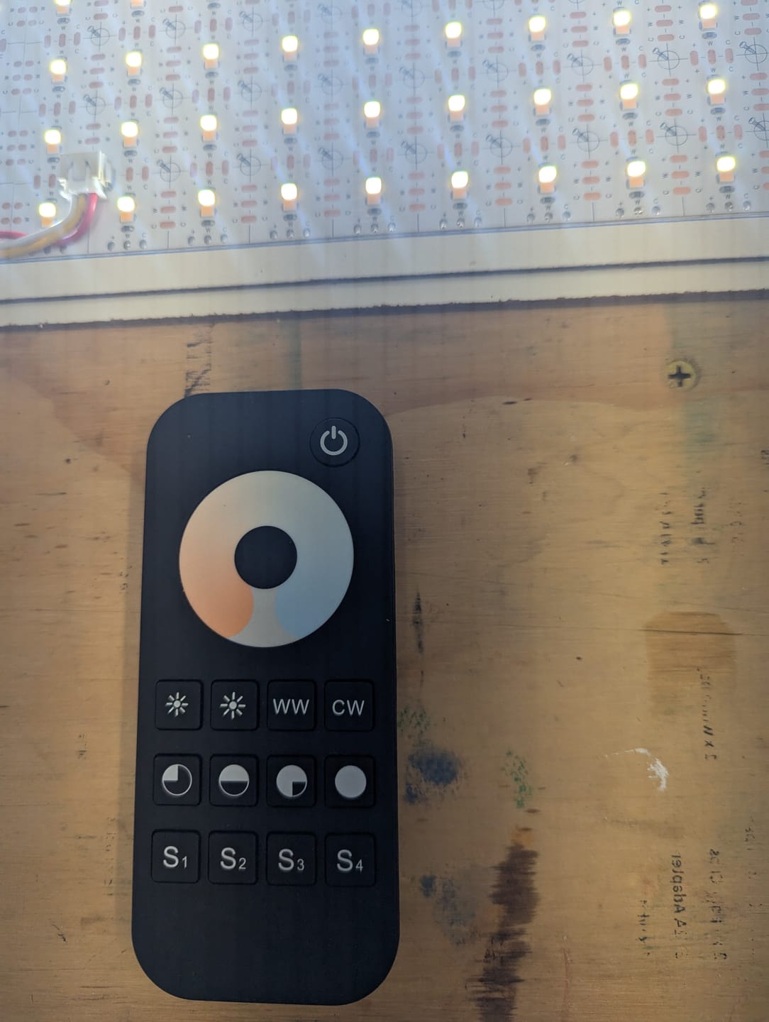 Customer photo review of RT2 LED Remote