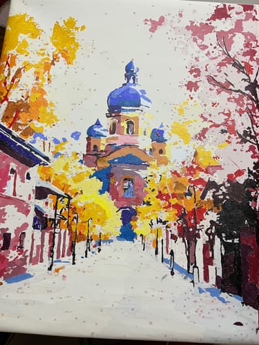 Customer photo review of Colorful street view