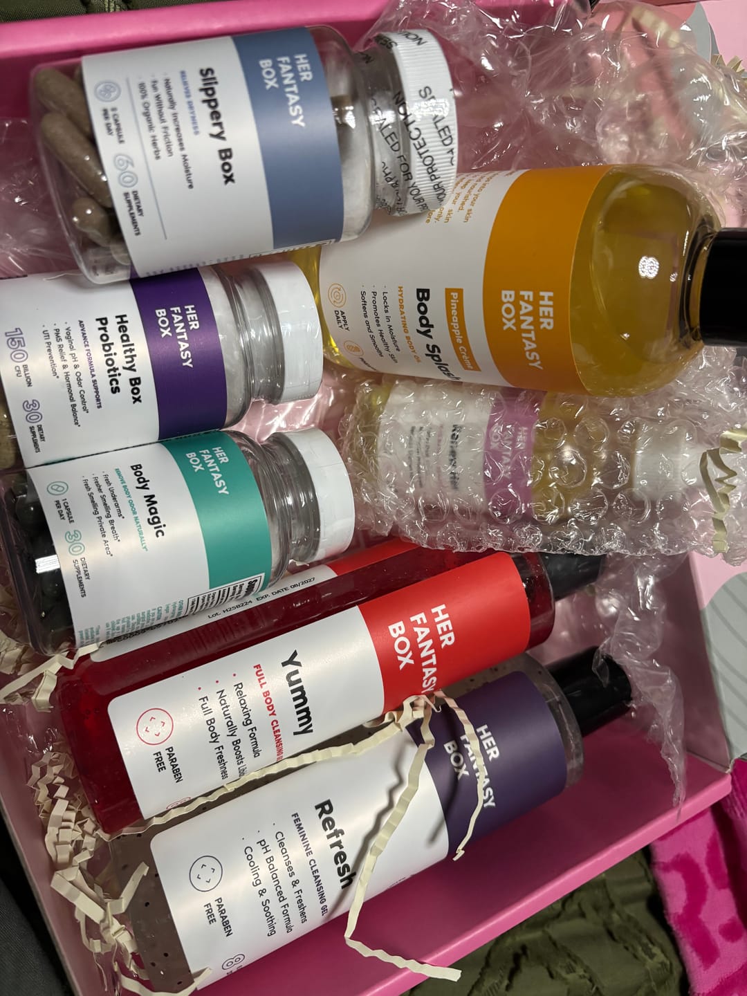 Customer photo review of Bright & Even Skin Kit