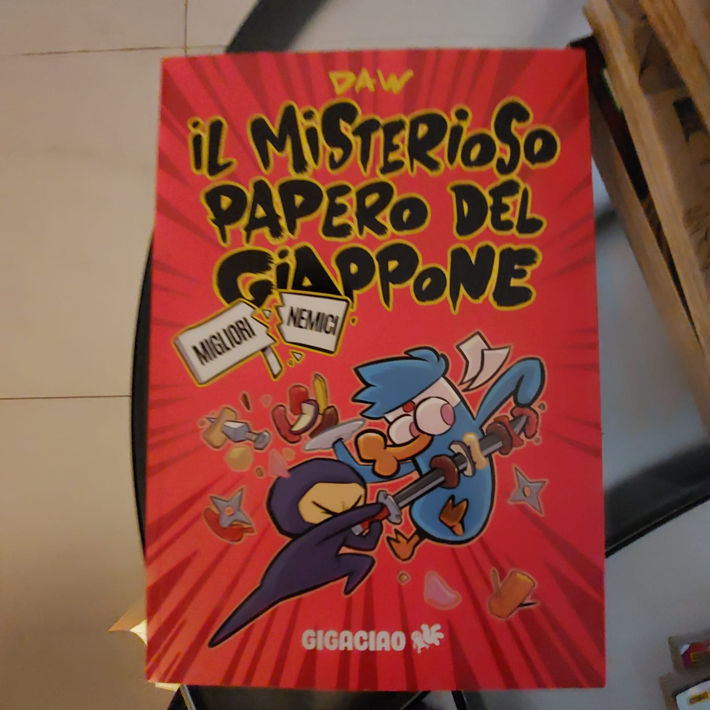 Customer photo review of Il Misterioso Papero del Giappone Migliori Nemici