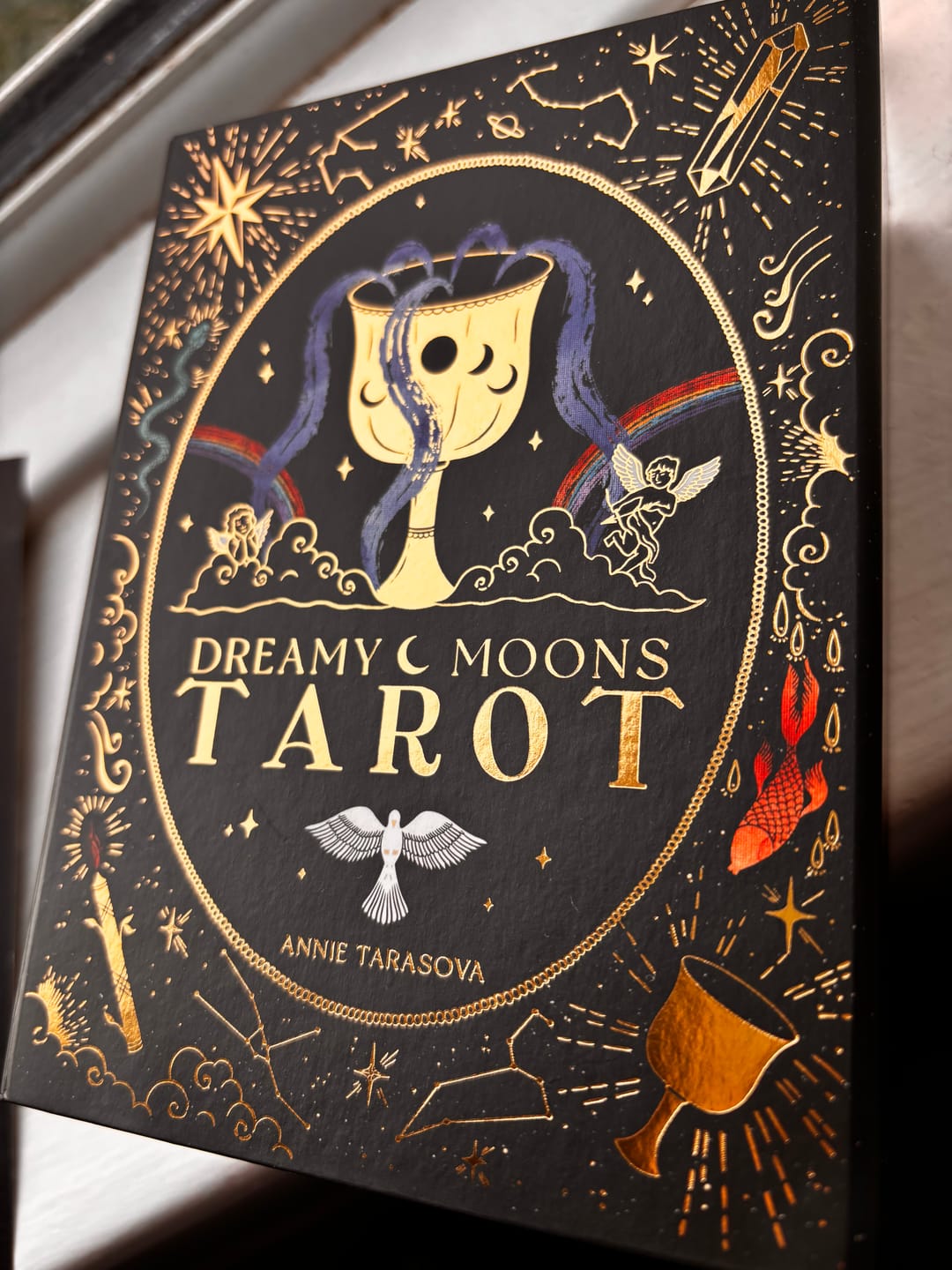 Customer photo review of Dreamy Moons Tarot