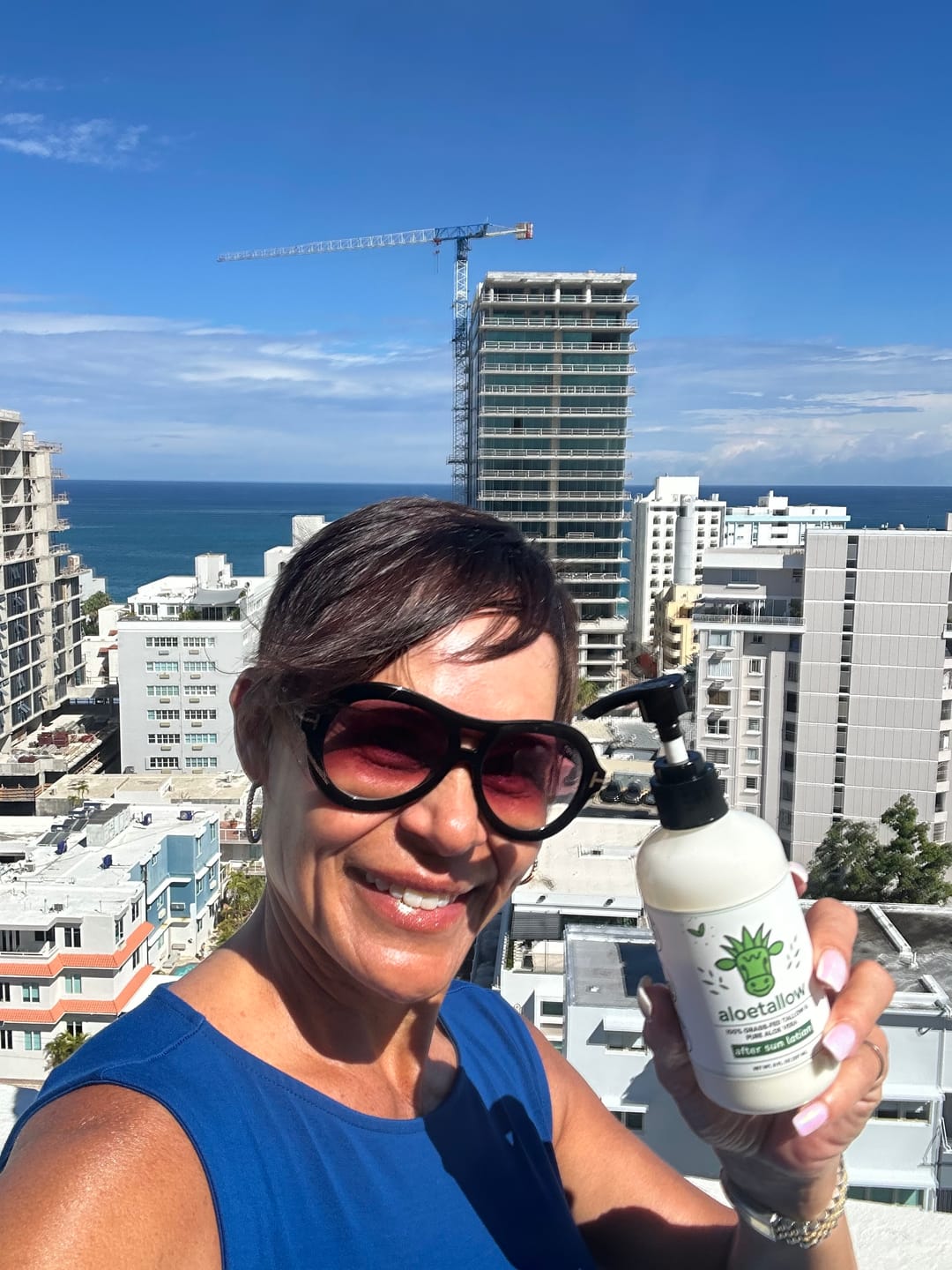 Customer photo review of AloeTallow -  Clean Hydration Lotion  | Tallow + Aloe