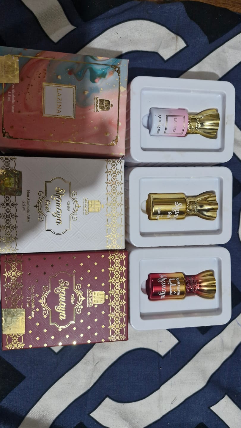 Customer photo review of Shanaya Gold Luxury Gourmand Attar Perfume