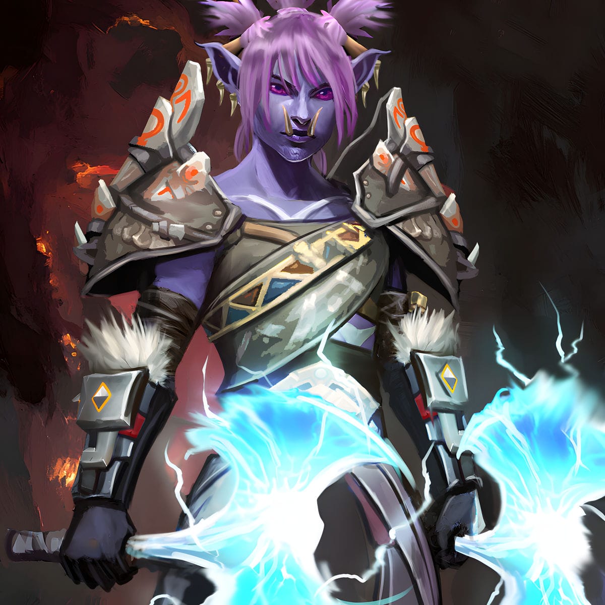 Customer photo review of Game Character Portrait