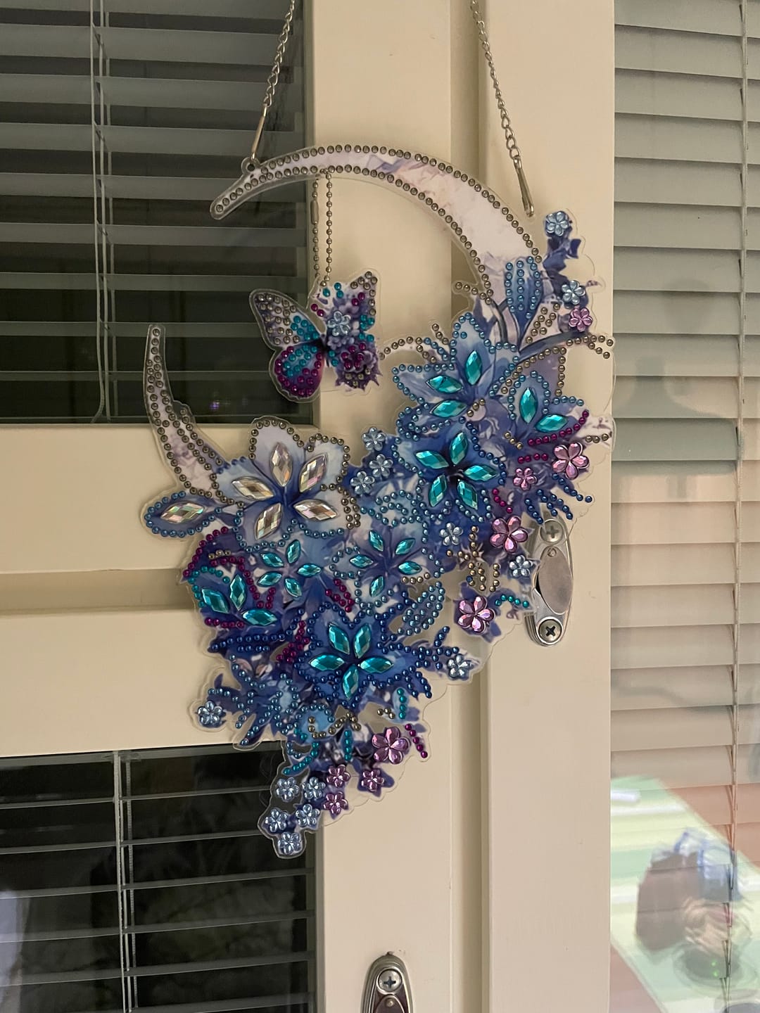 Customer photo review of Diamond Painting Unisieppari – Perhonen & Kukat