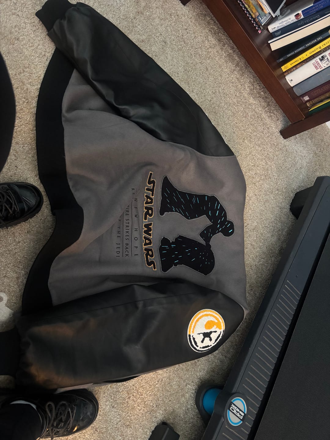 Customer photo review of Star Wars™ "A Long Time Ago...." – Limited-Edition Varsity Jacket