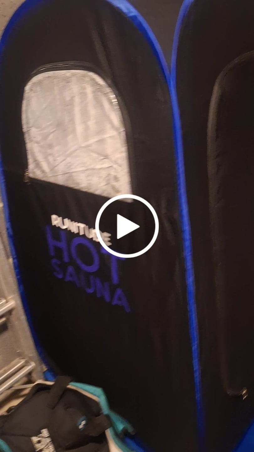 Customer video review of Runitude Portable Sauna Tent