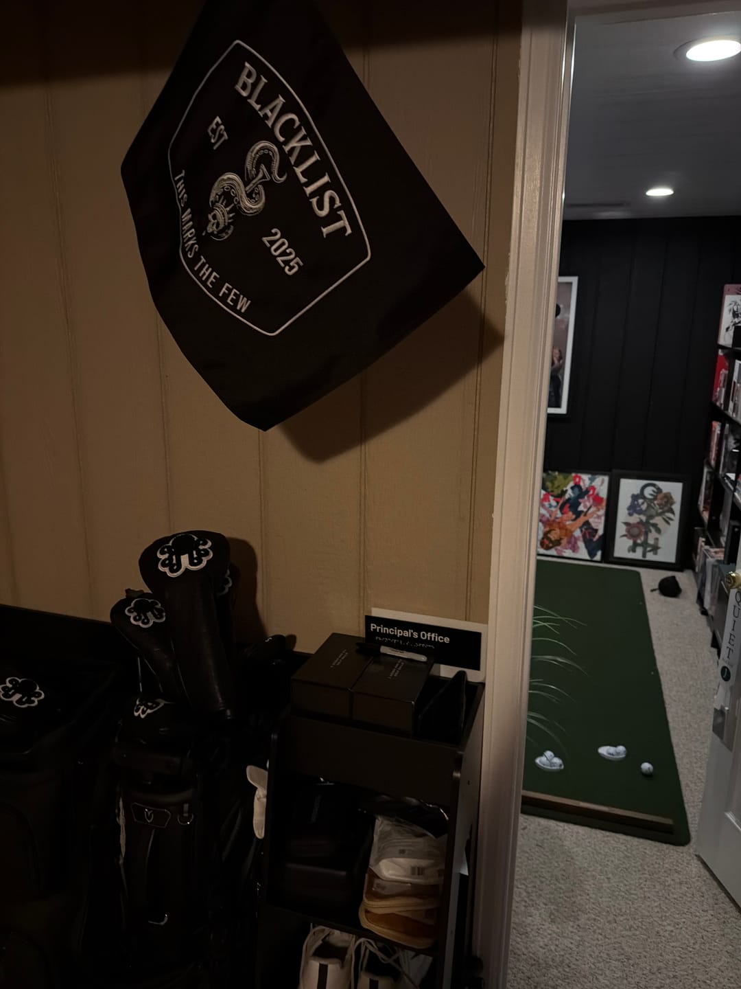 Customer photo review of Blacklist Flag - The Mark (Premium Canvas)
