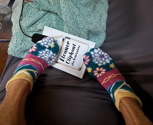 Customer photo review of Calzini Giapponesi Tabi - Ciliegio