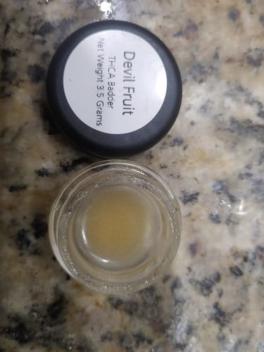 Customer photo review of Devil Fruit | THCA Badder