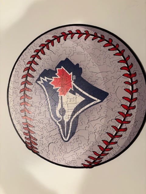 Customer photo review of Toronto Blue Jays™ - Wooden Puzzle
