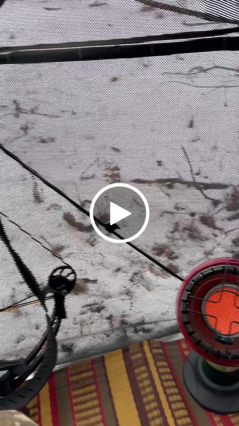 Customer video review of FLASH SALE VisX/VisMax See Through Hunting Blind, Pop Up Ground Deer Blind
