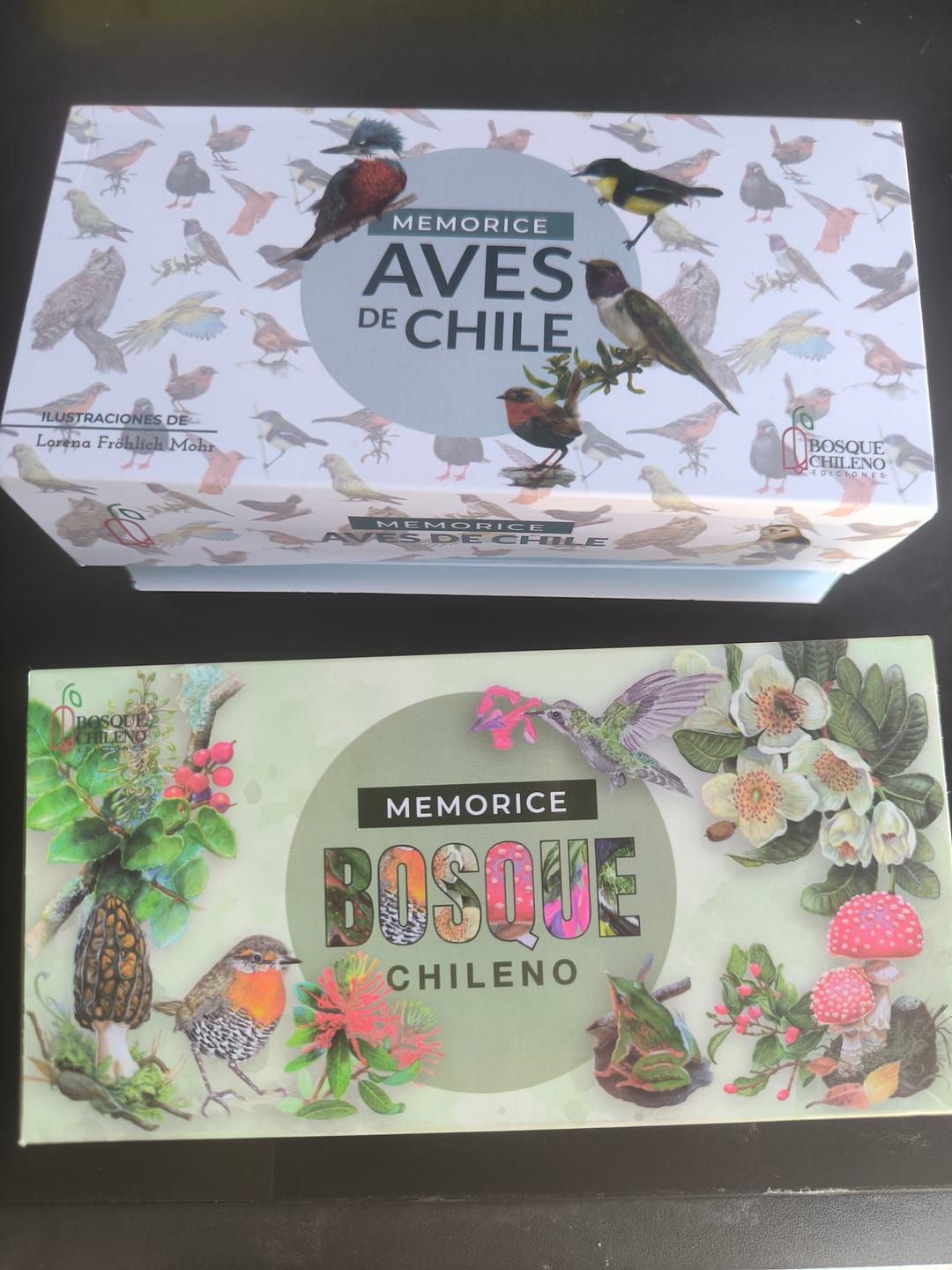 Customer photo review of Memorice Aves de Chile