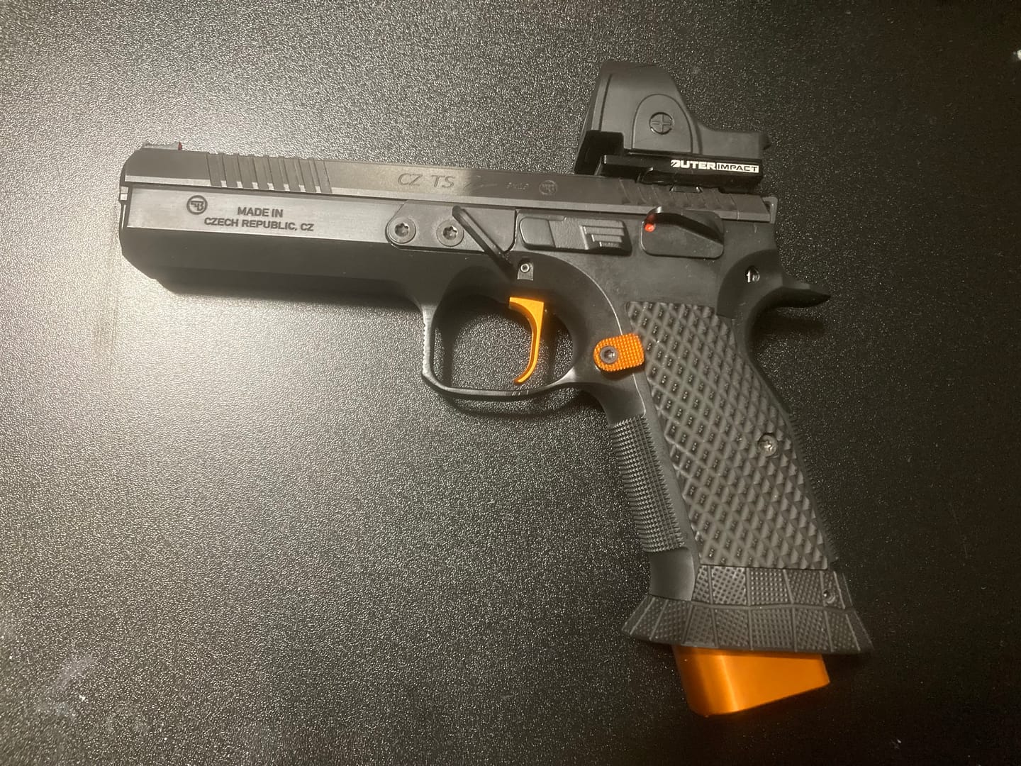 Customer photo review of Tungsten 5.4-Inch Guide Rod for CZ TS / TSO / TS2