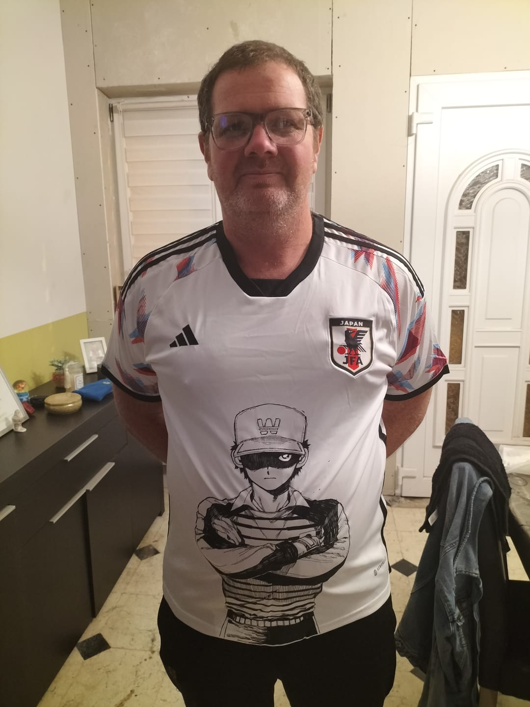 Customer photo review of MAILLOT JAPON 2022/23 - EXTERIEUR EDITION THOMAS PRICE (GENZÔ WAKABAYASHI)