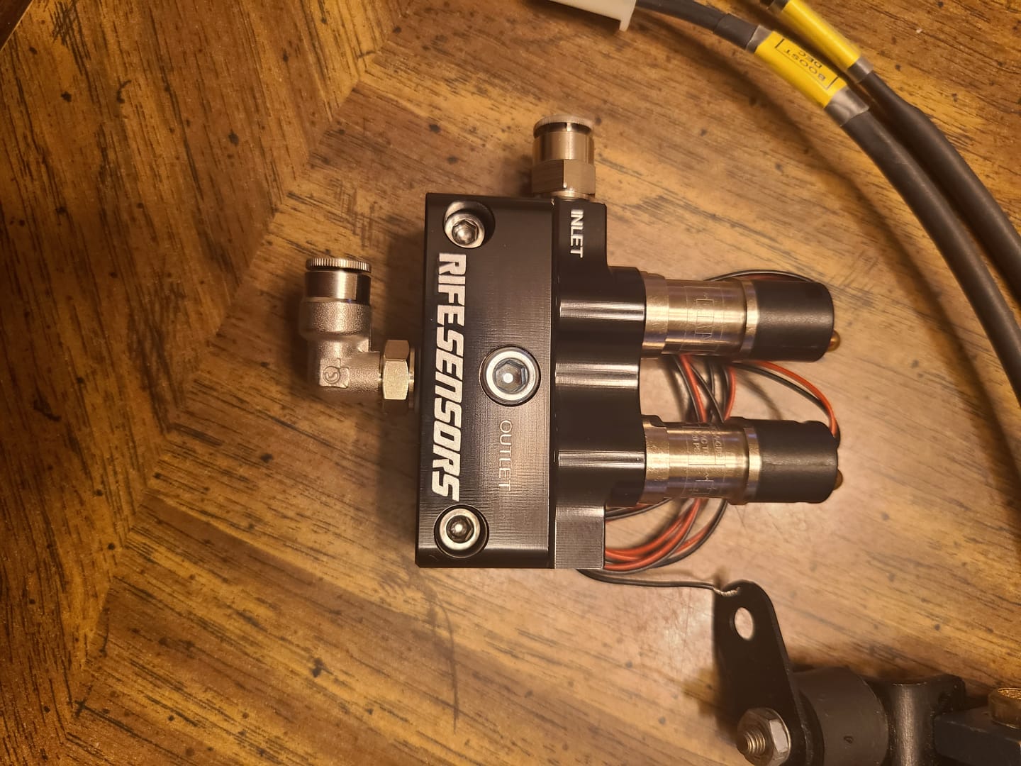Customer photo review of RIFE Dual Valve Boost Controller Block