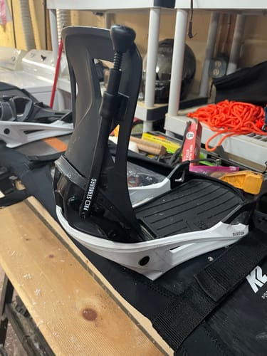 Customer photo review of Push Button Quick Release for Step On® Bindings