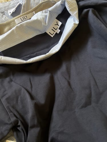 Customer photo review of LILY Contrast T-Shirt