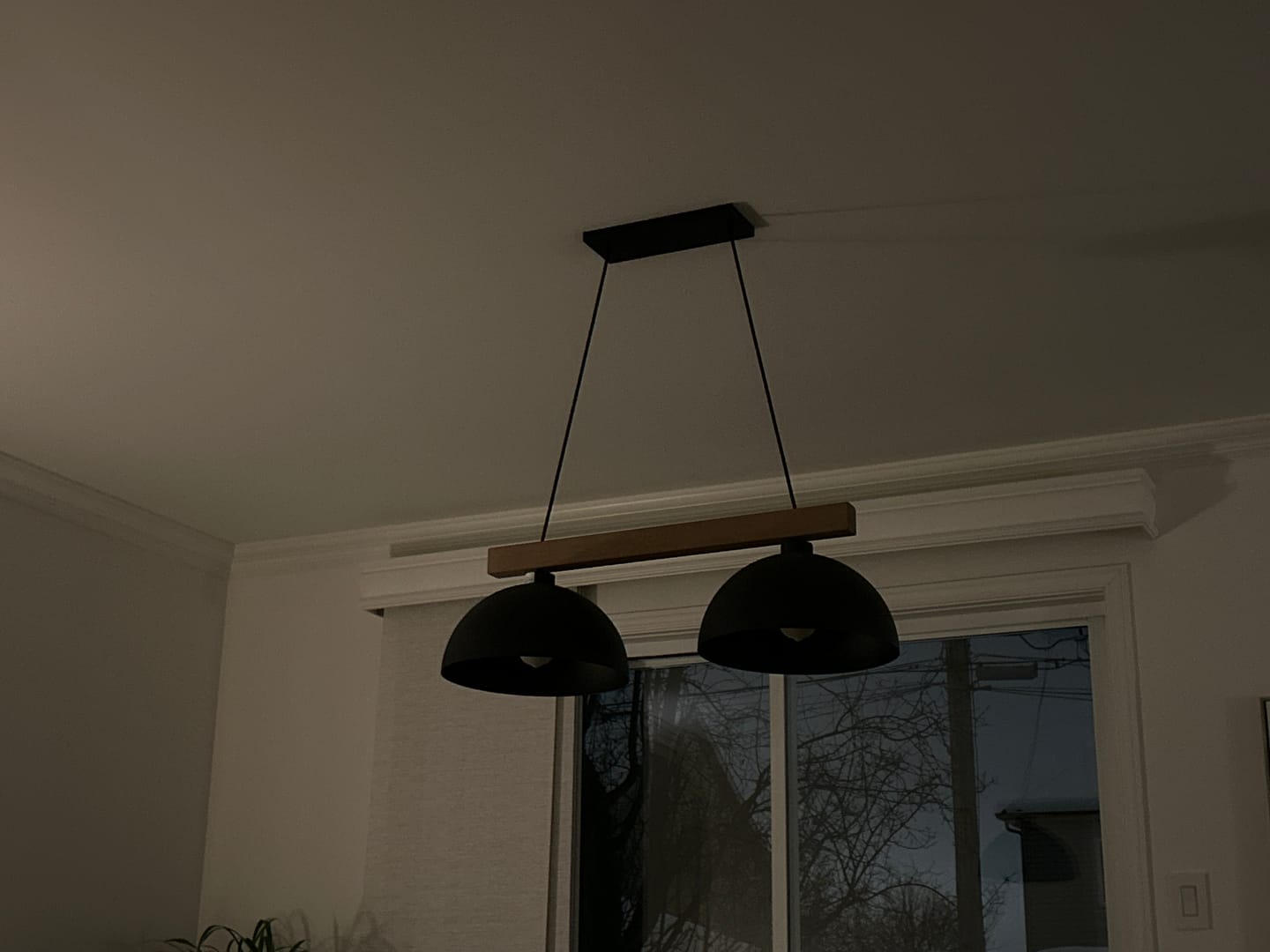 Customer photo review of OSLO 2-Light Scandinavian Pendant Light for Kitchen Island, Dining Table & Modern Interiors,