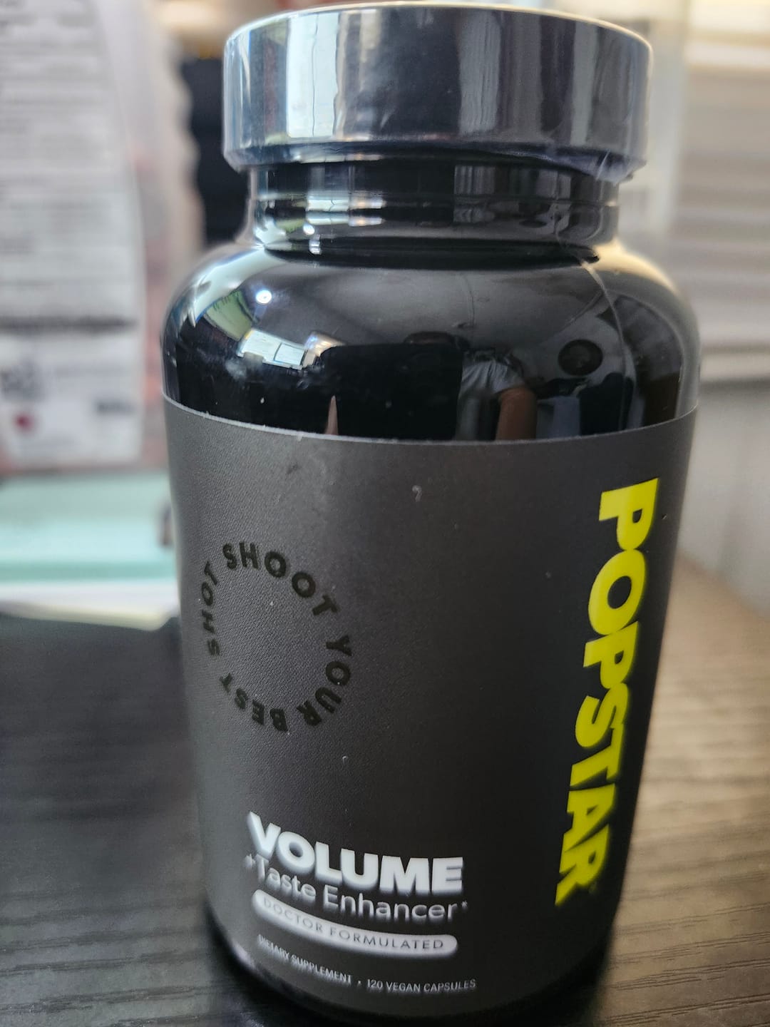 Customer photo review of Popstar Volume + Taste | 1 Month