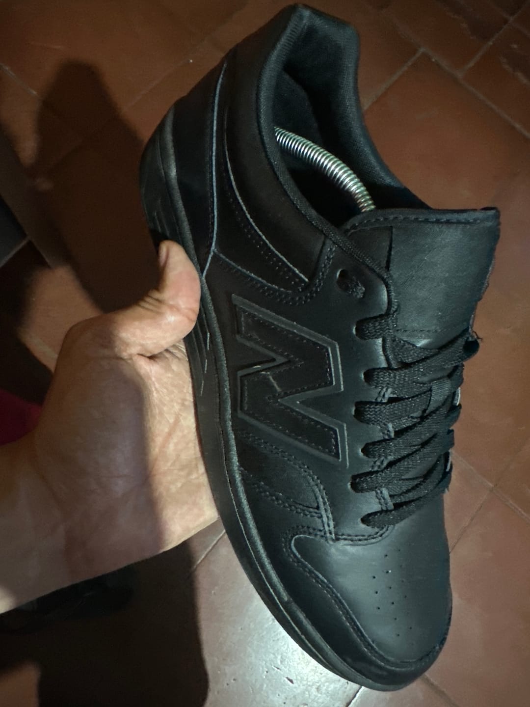 Customer photo review of Zapatilla New Balance 480 Hombre Mono Negro