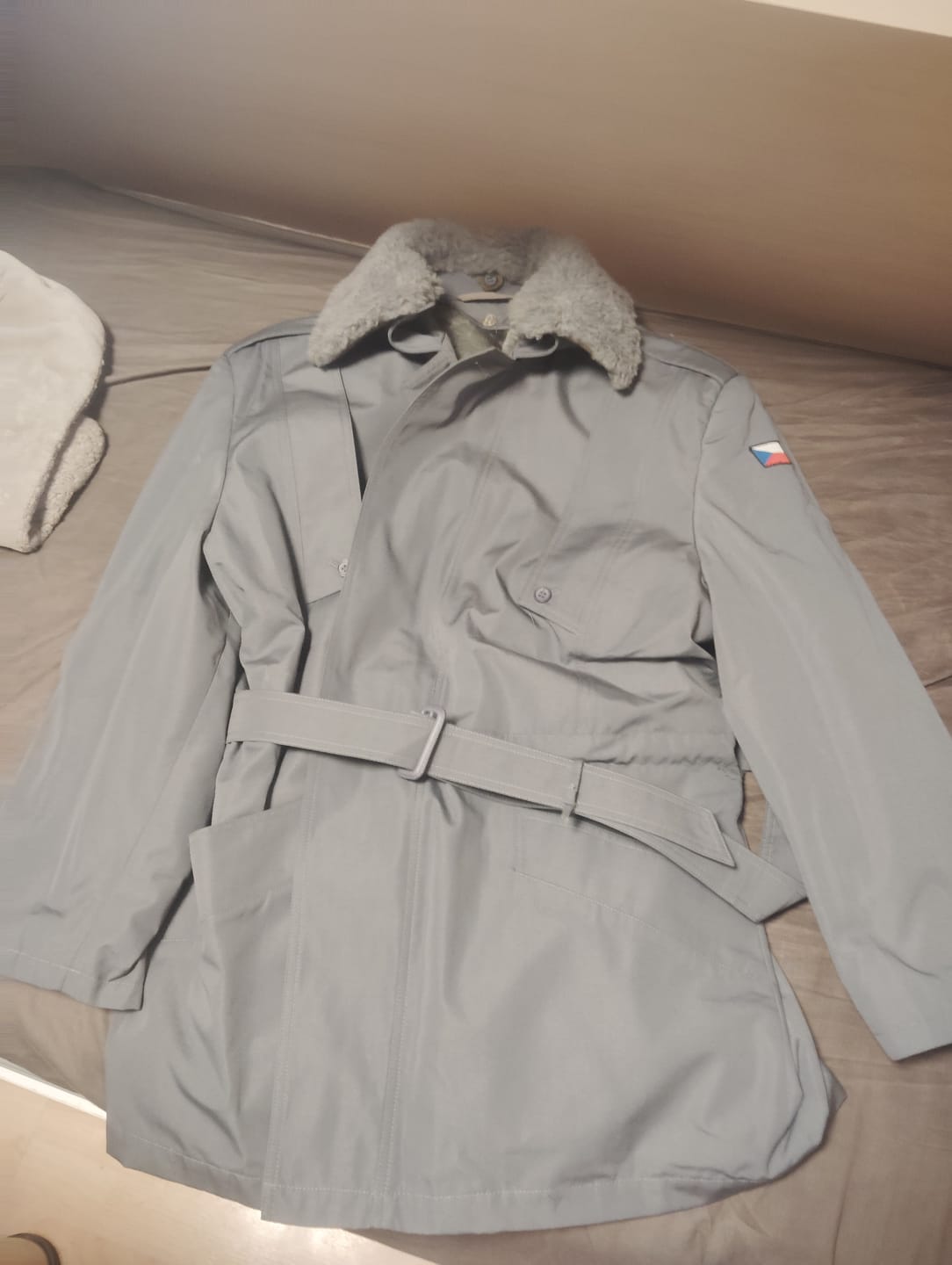 Customer photo review of Original Czech Military M85 Field Jacket Parka style Winter Linear Grey