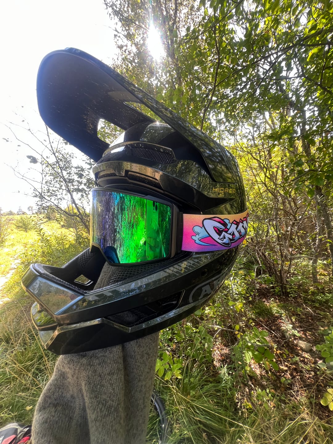 Customer photo review of Missy Moto/MTB Goggle - Clear Lens