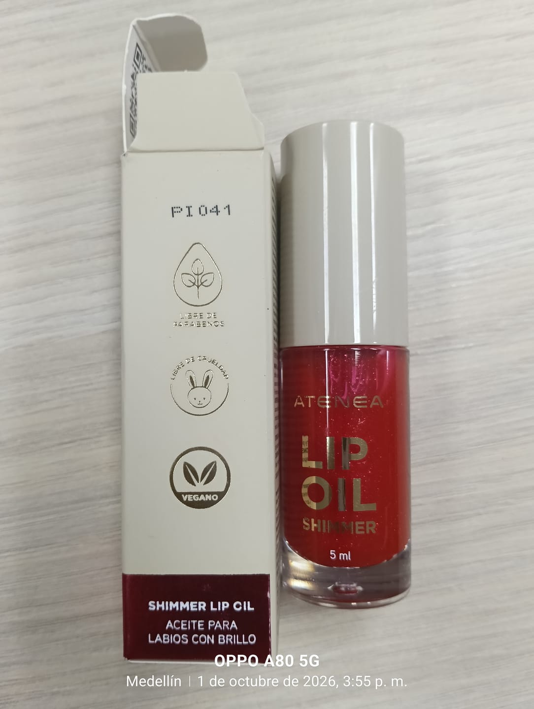Customer photo review of LIP OIL