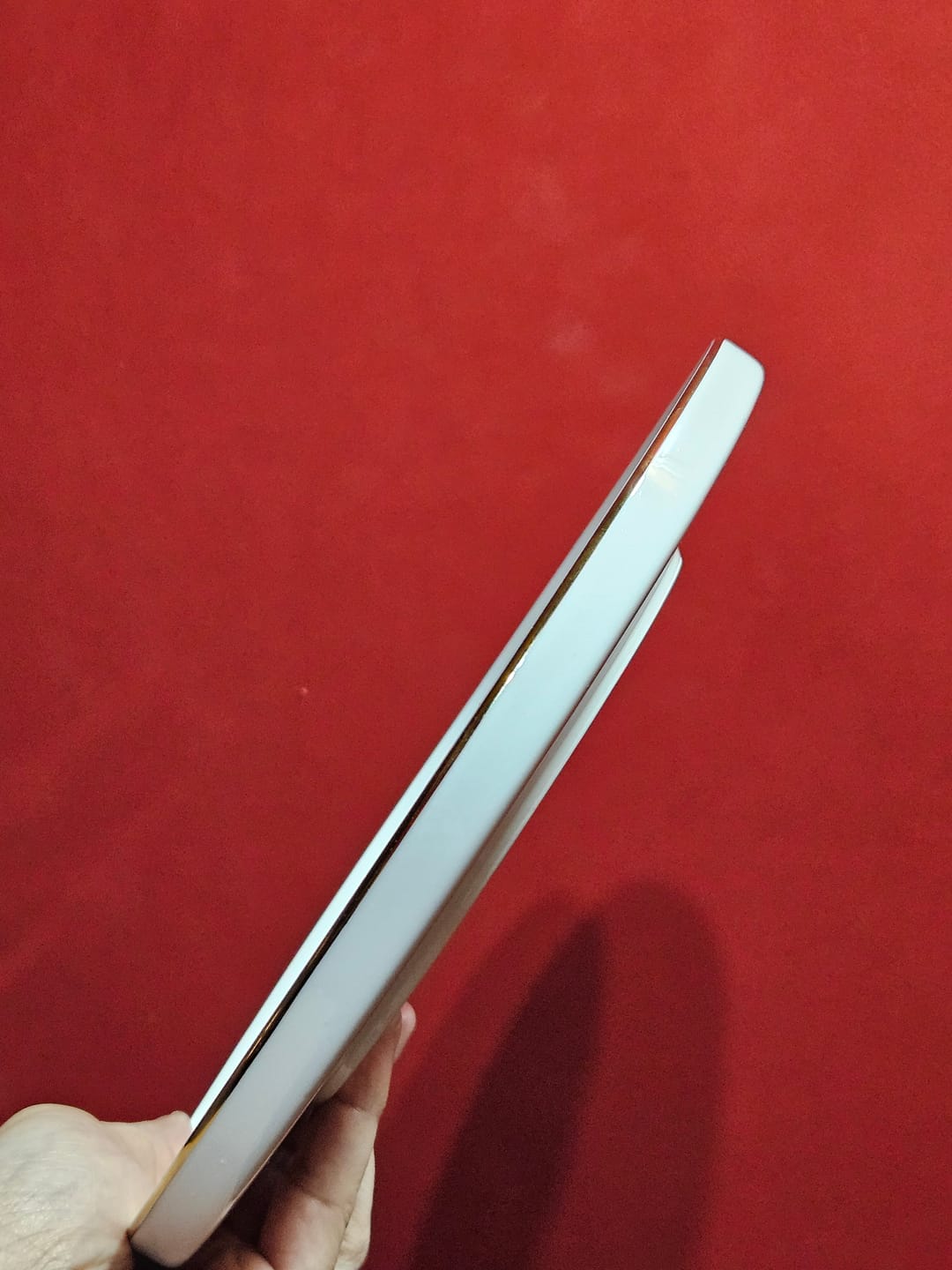 Customer photo review of Vajilla Sakura White & Gold