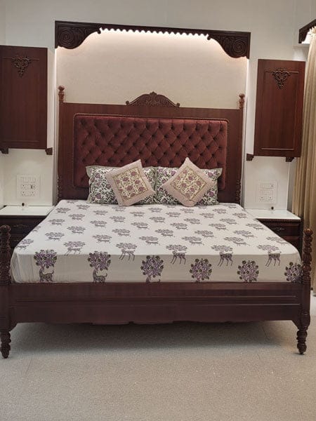 Customer photo review of Amravan Cotton Bedsheet