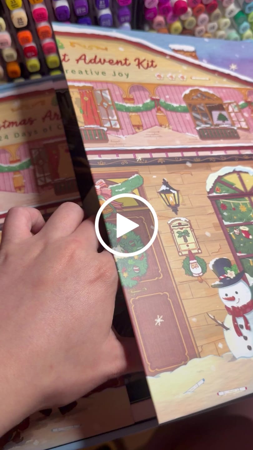 Customer video review of Ohuhu Christmas Advent Calendar 2026, 24 Days Countdown Gift Kit