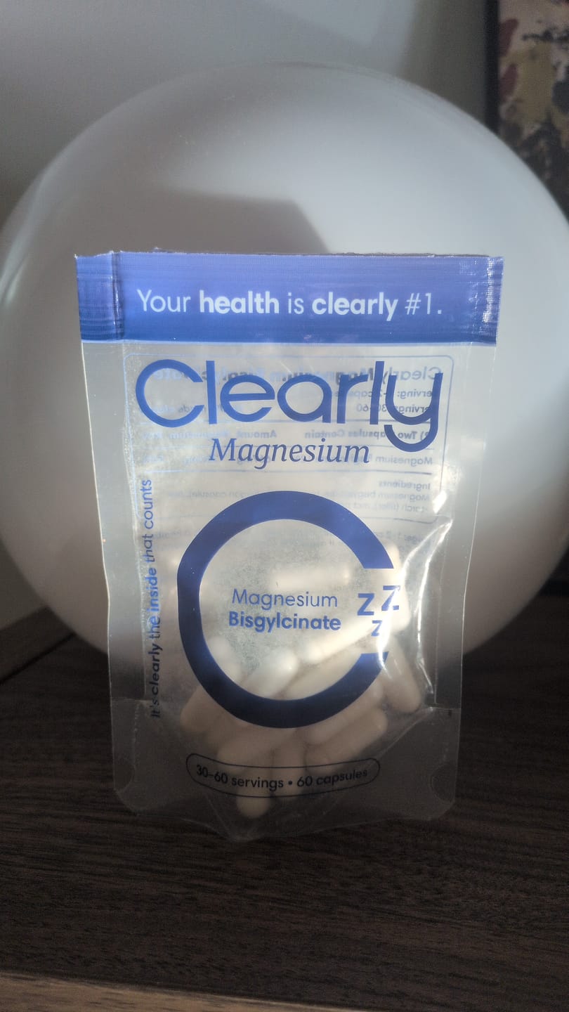 Customer photo review of Magnesium Bisglycinate