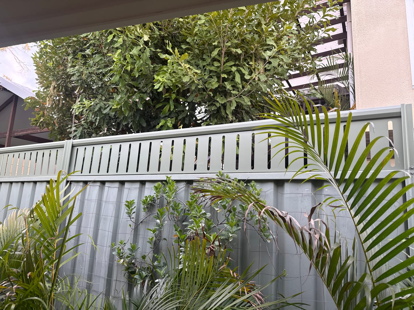 Customer photo review of Fence extensions for Colorbond fences (Standard Fence Extension Kit)