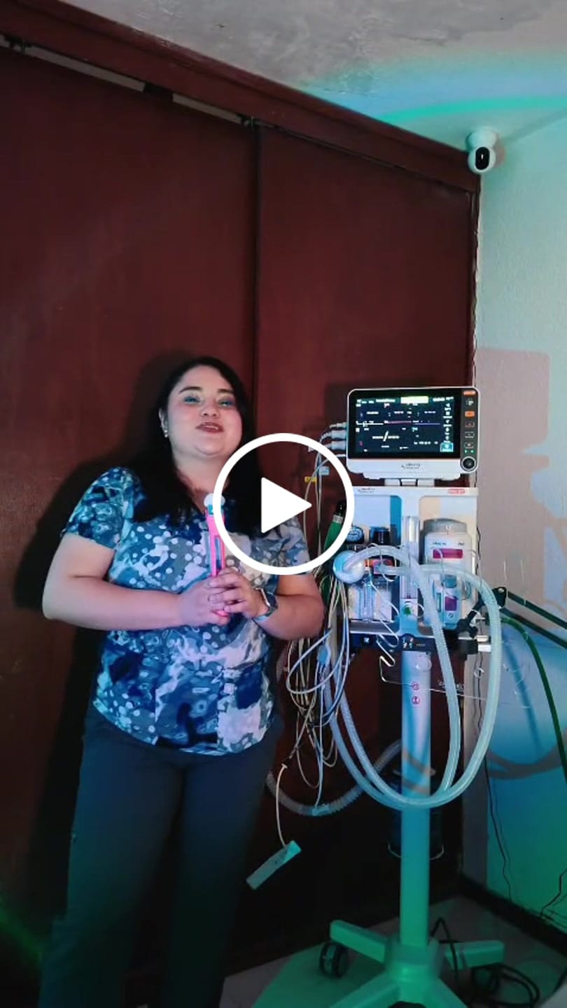 Customer video review of Máquina de Anestesia veterinaria VETA3X Edición Naranja 🟠 - Marca Mindray Animal Medical